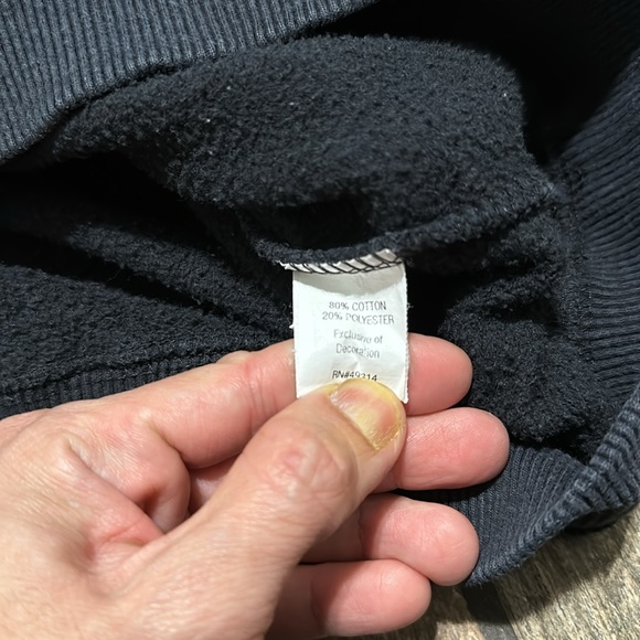 Vintage Gear For Sports Missouri Tigers Black Crewneck Sweater - Picture 6 of 9